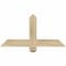 Ekena Millwork Eugene Rough Sawn Timber Gable Bracket, Douglas Fir, 36"W x 18"H x 2"D x 4"F, 12/12 Pitch GBW036X18X0204EUG00RDF - alternate 1